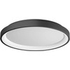 Lubinis šviestuvas 40W LED paviršinis šviestuvas ICONIC, juodas, 3000/4000K, dimeriuojamas, 01-3907