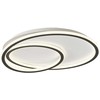 Lubinis šviestuvas 40W LED paviršinis šviestuvas ARLA, baltas/juodas, 3000K, 4292500