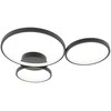 Pakabinamas šviestuvas 40W LED paviršinis šviestuvas MAVER, juodas, 3000/4000/6000K