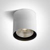 Lubinis šviestuvas 40W paviršinis šviestuvas, baltas, 3000K, 67516C/W/W