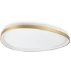Lubinis šviestuvas Ideal Lux 42W LED paviršinis šviestuvas GEMINI, žalvario sp., 3000K, 328096