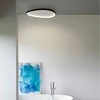 Lubinis šviestuvas Ideal Lux 42W LED paviršinis šviestuvas GEMINI, juodas, 3000K, 328089