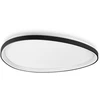 Lubinis šviestuvas Ideal Lux 42W LED paviršinis šviestuvas GEMINI, juodas, 3000K, dimeriuojamas, 328980