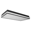 Lubinis šviestuvas 42W LED paviršinis šviestuvas SMART+ MATTER, juodas, 3000/6500K, dimeriuojamas