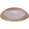 Lubinis šviestuvas 45W LED paviršinis šviestuvas ORBIS PLATE, rožinis, 3000K, dimeriuojamas
