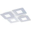 Lubinis šviestuvas 47W LED paviršinis šviestuvas QUANT, baltas, 3000/4000K