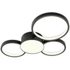 Lubinis šviestuvas 50W LED paviršinis šviestuvas CRONOS, juodas, 3000K, dimeriuojamas, 01-2538