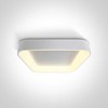 Lubinis šviestuvas 50W LED plafonas, baltas, 3000K, 62142NA/W/W
