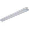 52,8W LED šviestuvas FUTURA, 120cm, pilkas, 4000K, IP66, 120cm, su 3h avariniu moduliu