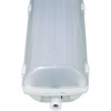 52,8W LED šviestuvas FUTURA, 120cm, pilkas, 4000K, IP66, 120cm