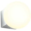 Lubinis šviestuvas 5W LED paviršinis šviestuvas BILIA, chromo sp./baltas, 3000K, IP44, 01-2602