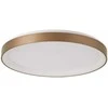 Lubinis šviestuvas Italux 60W LED paviršinis šviestuvas VICO, aukso sp., 3000/4000K, dimeriuojamas