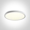 Lubinis šviestuvas 60W LED plafonas, baltas, 4000K, 62160FB/W/C