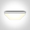 Lubinis šviestuvas 62W LED plafonas, baltas, 3000K, 62160A/W/W