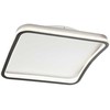 Lubinis šviestuvas 62W LED plafonas JOLIE, juodos/baltos sp., 3000/4000/6000K, dimeriuojamas