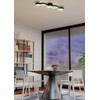Lubinis šviestuvas 65W LED paviršinis šviestuvas CRONOS, bronzos sp., 3000K, dimeriuojamas, 01-2540