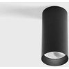 Lubinis šviestuvas 9W LED paviršinis šviestuvas TUB M S 110, juodas, 3000K, 35°