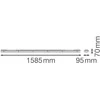 Lubinis šviestuvas Ledvance LED T8 šviestuvas GEN 3, 2xG13, 1585 mm