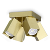 Lubinis šviestuvas Paviršinis šviestuvas DYNAMITE, 4xGU10, žalvario sp., 371320