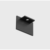 Magnetinės sistemos bėgelio MINI_LINE 42 užbaigimas, juodas, 2vnt.