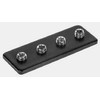 Magnetinės sistemos IN_LINE bėgelio mechaninis sujungimas