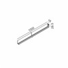 Magnetinės sistemos paviršinis bėgelis MICRO_LINE, juodas, 2m