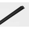 Magnetinės sistemos užglaistomas bėgelis MICRO_LINE R, juodas, 3m