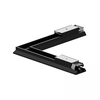 Magnetinės sistemos ZAMBELIS MAGNETIC ULTRA SLIM bėgelių kampinis sujungimas, 48V, juodas, 23129
