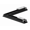 Bikuvalt Magnetinio bėgelio SLIM MAGNETIC kampinis elektrinis sujungimas, 48V, juodas, 02/0508