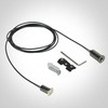 Magnetinių sistemų bėgelio MINI/MIDI pakabinimo rinkinys, juodas, 42026A/B