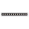 Ideal Lux 10W LED įleidžiamas linijinis šviestuvas LIKA, baltas, 3000K, 327501