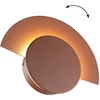 Sieninis šviestuvas 10W LED sieninis fasado šviestuvas SUNRISE, rūdžių sp., 3000K, IP54, 4352901
