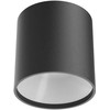 Lubinis šviestuvas 14,5W LED paviršinis šviestuvas HERA, matinės juodos/baltos sp., 2700K, dimeriuojamas, 01-4222