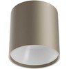 Lubinis šviestuvas 14,5W LED paviršinis šviestuvas HERA, rusvas/baltos sp., 2700K, dimeriuojamas, 01-4220