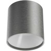 Lubinis šviestuvas 14,5W LED paviršinis šviestuvas HERA, nikelio/baltos sp., 2700K, dimeriuojamas, 01-4221
