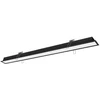 15W LED linijinis įleidžiamas šviestuvas SASA, juodas, 4000K, 580mm, 3917-03058-4-B-P-N