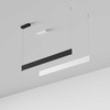 Pakabinamas šviestuvas 24W LED pakabinamas linijinis šviestuvas STEEL, baltas, 3000K, šviestuvai gali būti jungiami į liniją, 368795