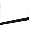 Pakabinamas šviestuvas 24W LED pakabinamas linijinis šviestuvas STEEL, juodas, 3000K, šviestuvai gali būti jungiami į liniją, 368818