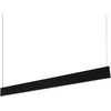 Pakabinamas šviestuvas 24W LED pakabinamas linijinis šviestuvas STEEL, juodas, 3000K, šviestuvai gali būti jungiami į liniją, 368771