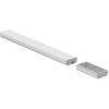 2,5W LED linijinis spintelės šviestuvas su judesio davikliu, sidabro sp., 3000K-6000K