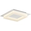 Lubinis šviestuvas 28W LED paviršinis šviestuvas PERIMETRO, baltas, 3000/4000/6500K