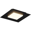 Lubinis šviestuvas 28W LED paviršinis šviestuvas TATAMI, juodas, 3000/4000/6500K