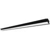 30W LED linijinis užglaistomas šviestuvas SASA, juodas, 3000K, 1140mm, dimeriuojamas, 3917-04114-3-B-P-D4