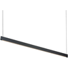 Pakabinamas šviestuvas 35W LED pakabinamas linijinis šviestuvas STEEL, juodas, 3000K, šviečia į viršų ir į apačią, 348384
