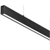 Pakabinamas šviestuvas 35W LED pakabinamas linijinis šviestuvas LINE SUSP D&I, juodas, 3000K, šviečia į viršų ir į apačią
