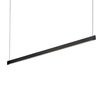 Pakabinamas šviestuvas 36W LED pakabinamas linijinis šviestuvas DESK, juodas, 3000K, šviečia į viršų ir į apačią, 336190