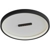 Lubinis šviestuvas 37W LED paviršinis šviestuvas BUTTON, juodas, 3000K, dimeriuojamas, 01-3828