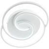 38W LED paviršinis lubinis šviestuvas INTERSIA, baltas, 3000/6000K, dimeriuojamas