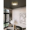 38W LED paviršinis lubinis šviestuvas INTERSIA, baltas, 3000/6000K, dimeriuojamas