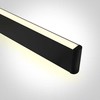 Pakabinamas šviestuvas 40W LED pakabinamas linijinis šviestuvas, juodas, 3000K, 38140AU/B/W